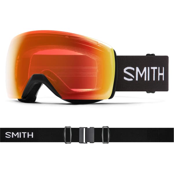 Masque de ski SMITH SKYLINE XL BLACK CPE BLACK CPE RED M
