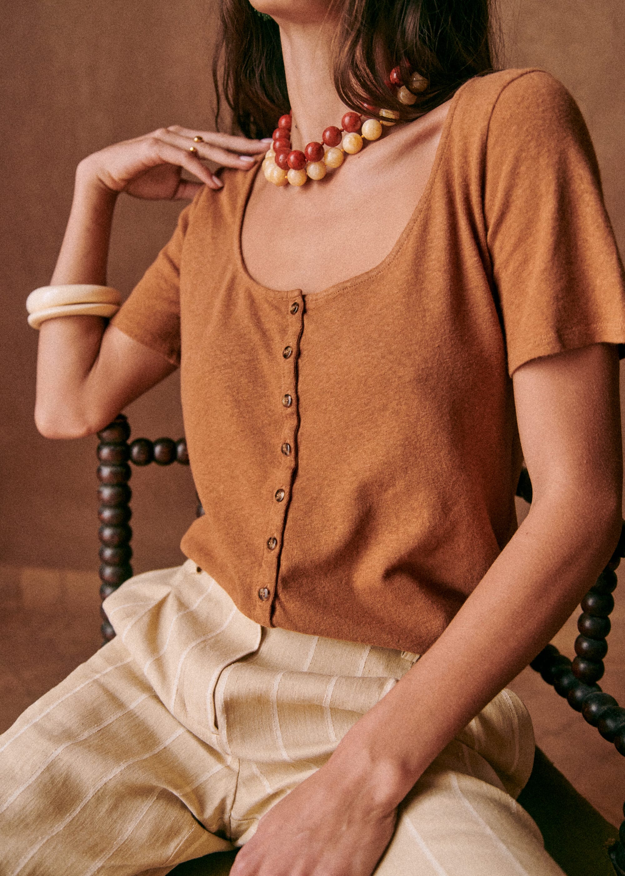 T-Shirt Milo - Camel - E-SHOP/T-SHIRTS 5905326