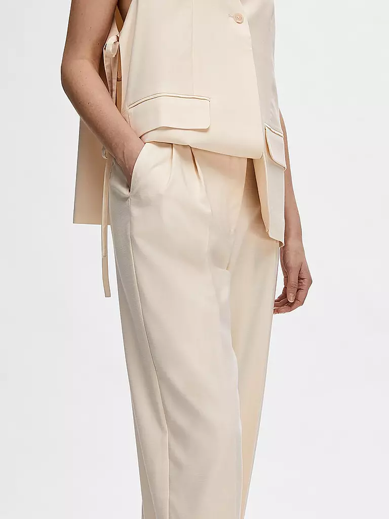 SELECTED FEMME Businesshose SLFSELFINA creme