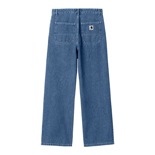 Carhartt WIP W' Simple Bukser, Blue (Stone Washed), 27