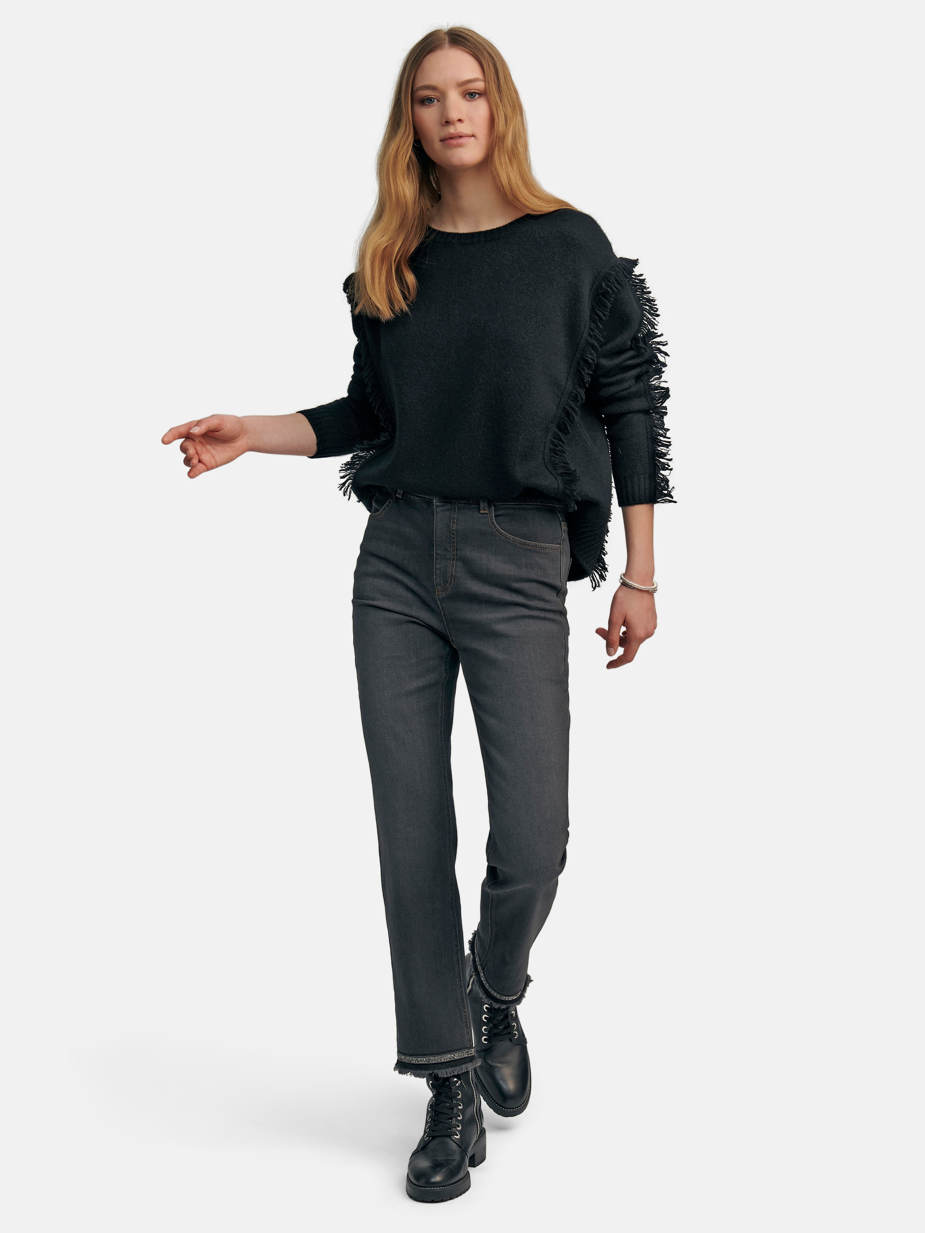 Knöchellange Jeans Passform Barbara