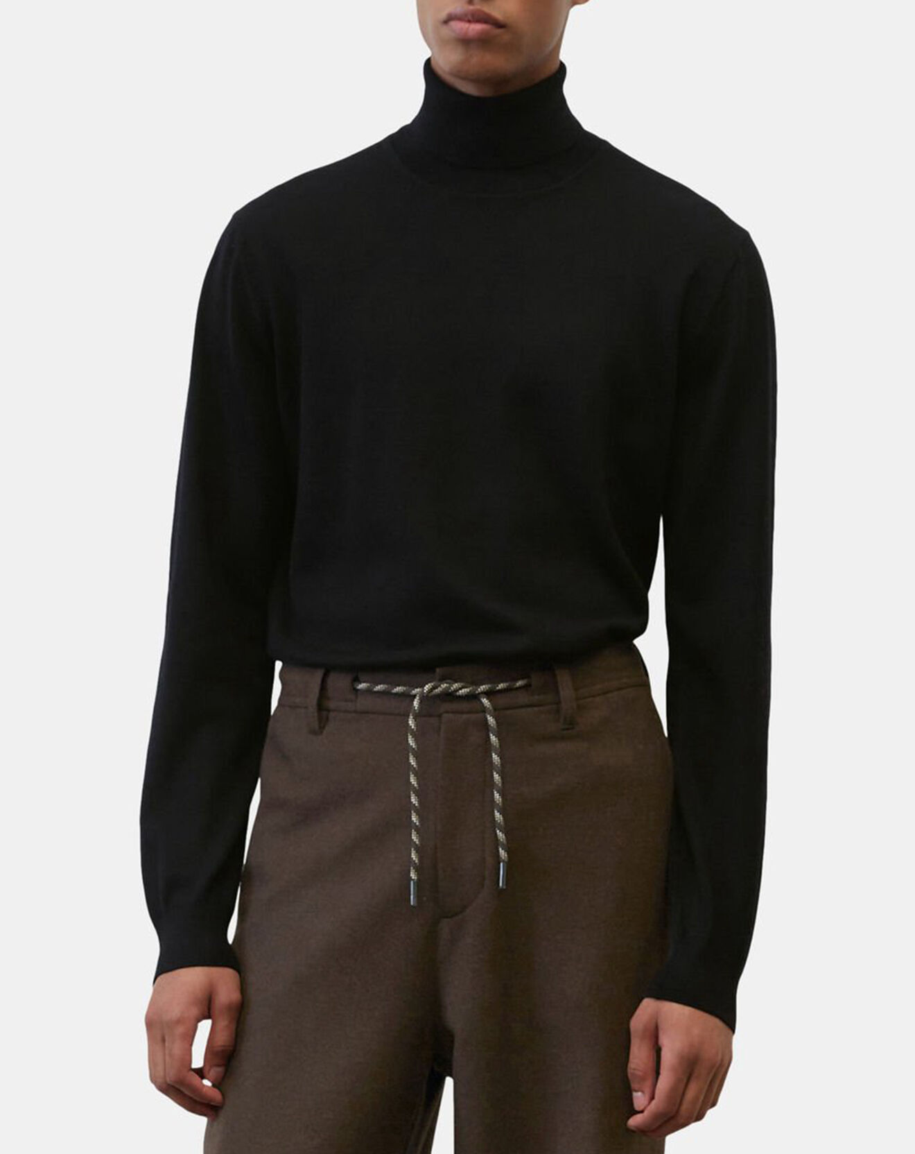 Marc O'Polo Pull 100% Laine noir