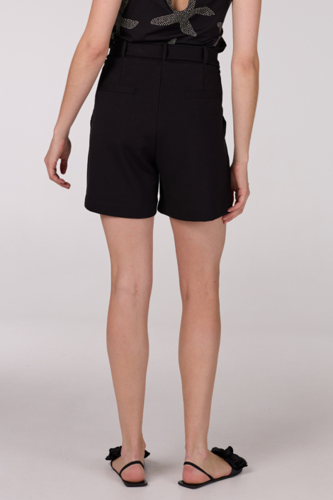 Juffrouw Jansen zwarte dames korte broek