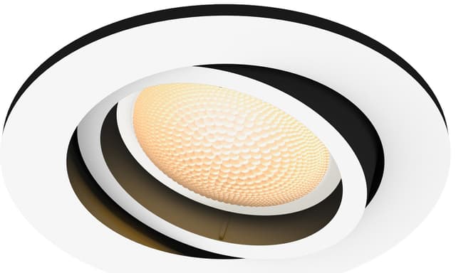 Philips Hue Milliskin forsænket spotlys (hvid)