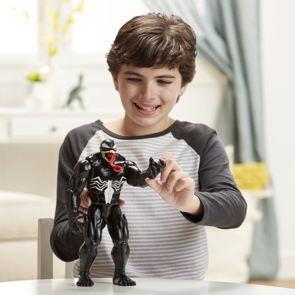 Venom Marvel Spider-Man Maximum Venom Titan Hero Actionfigur