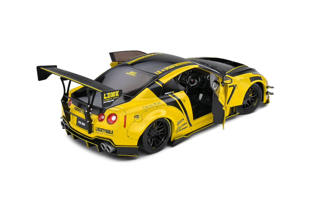 1:18 Nissan GT-R (R35) gelb