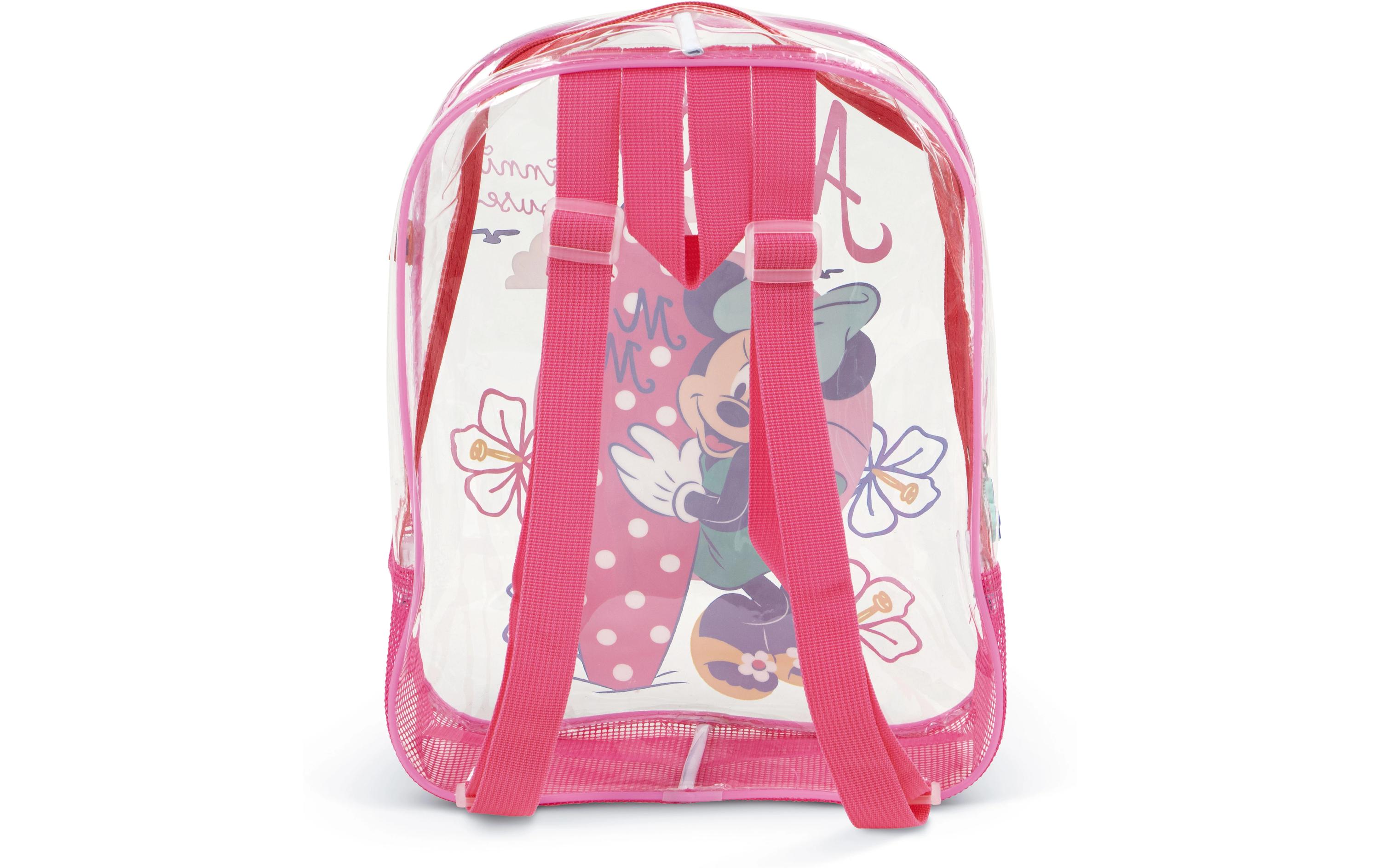 Rucksack Disney: Minnie 31 x 25 x 23 cmTransparenter Strandrucksack