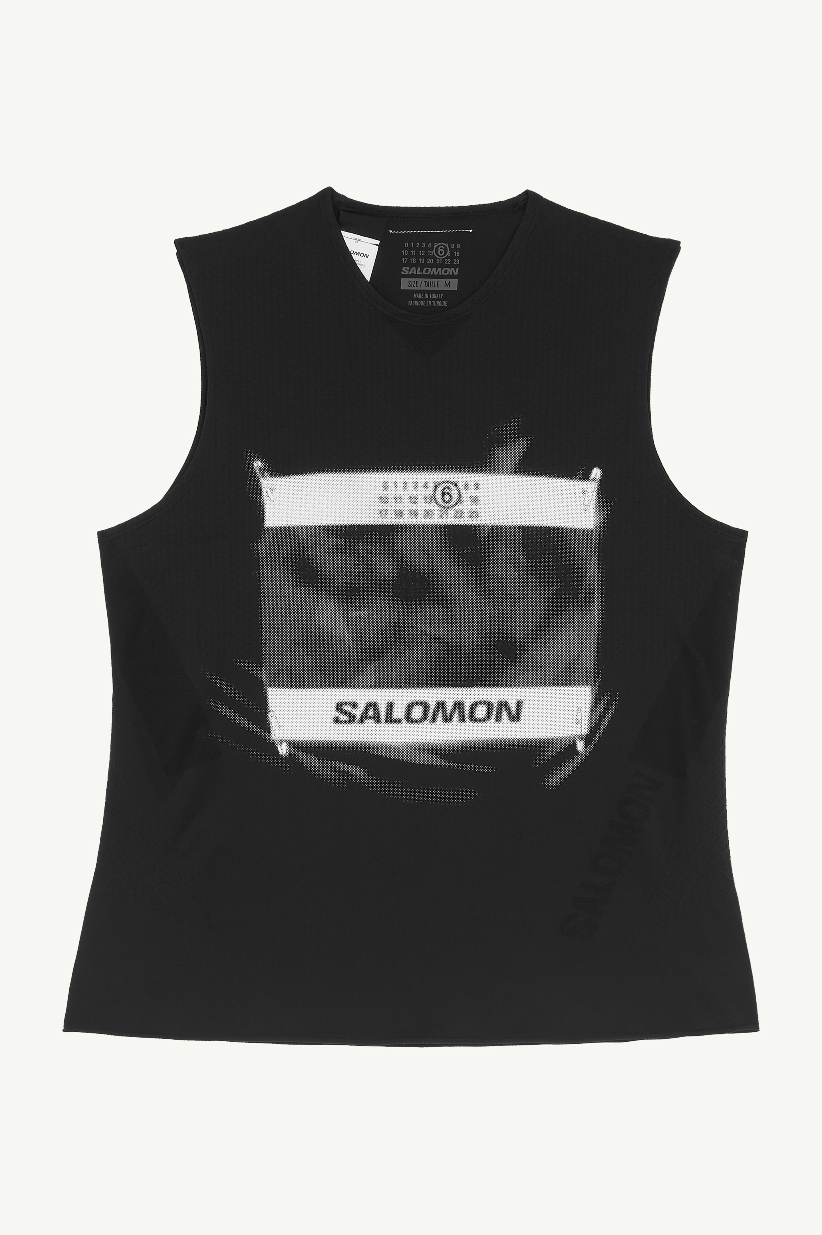 Black Printed T-Shirt MM6 x Salomon | MM6 Noir