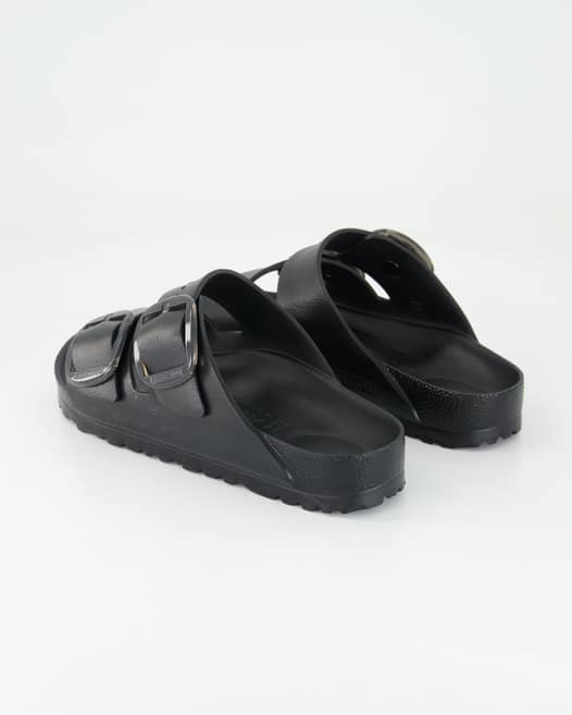 Birkenstock Arizona Big Buckle EVA Pantoletten in Schwarz