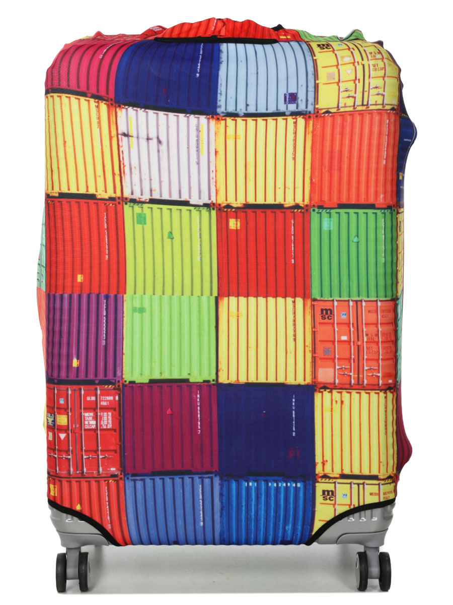 Housse de valise Periea Colourful Squares L