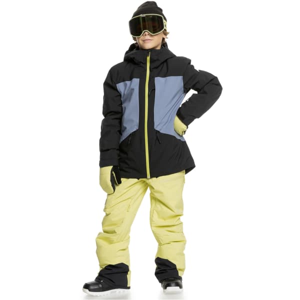 Veste de ski QUIKSILVER AMBITION YTH JK TRUE BLACK