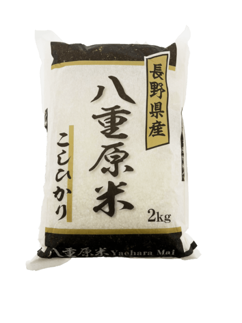 Kitoku Nagano Yaehara Koshihikari Rijst 2kg