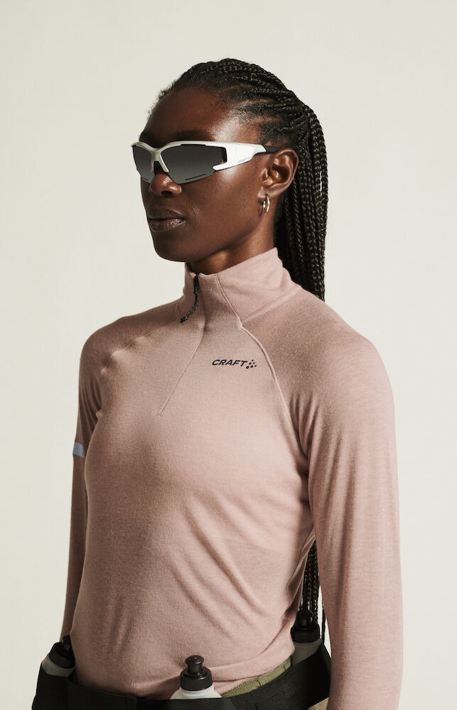 Adv Subz Wool LS Tee 3 Dame Charm Melange