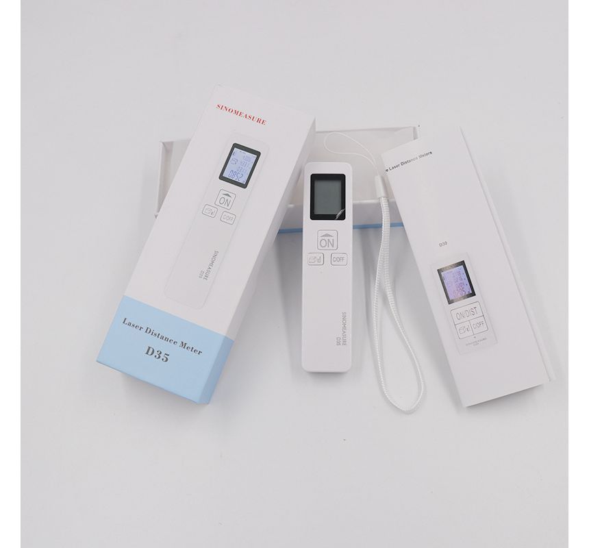HOMTEC - Oplaadbare/batterijgevoede laserafstandsmeter