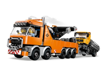 LEGO Zware sleepwagen met kraan (60467)