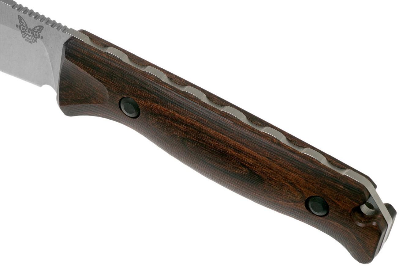 Benchmade Saddle Mountain Skinner Wood 15002 jachtmes