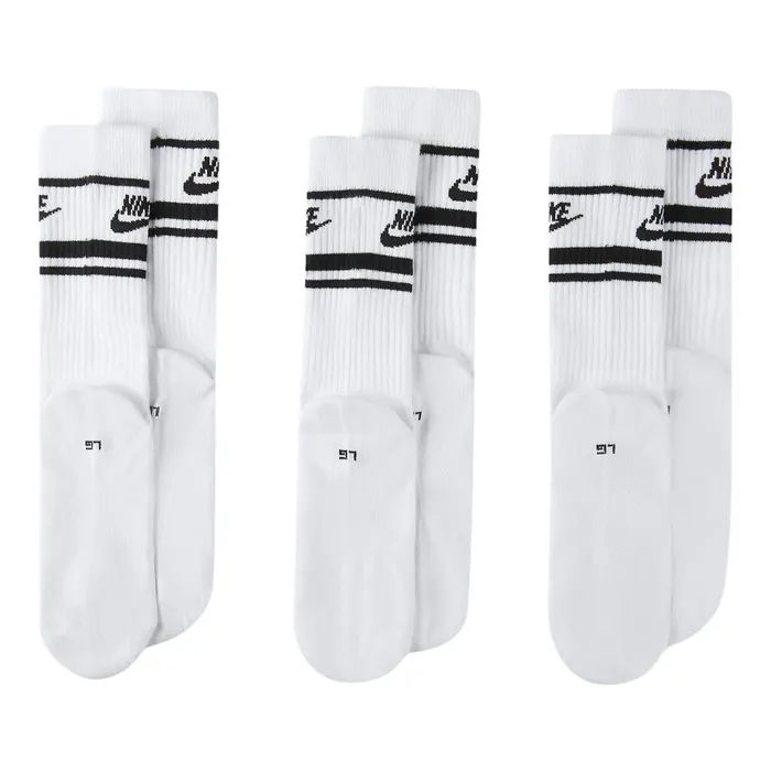 Nike Sportswear Everyday Essential Crew Sokken (3-pack)