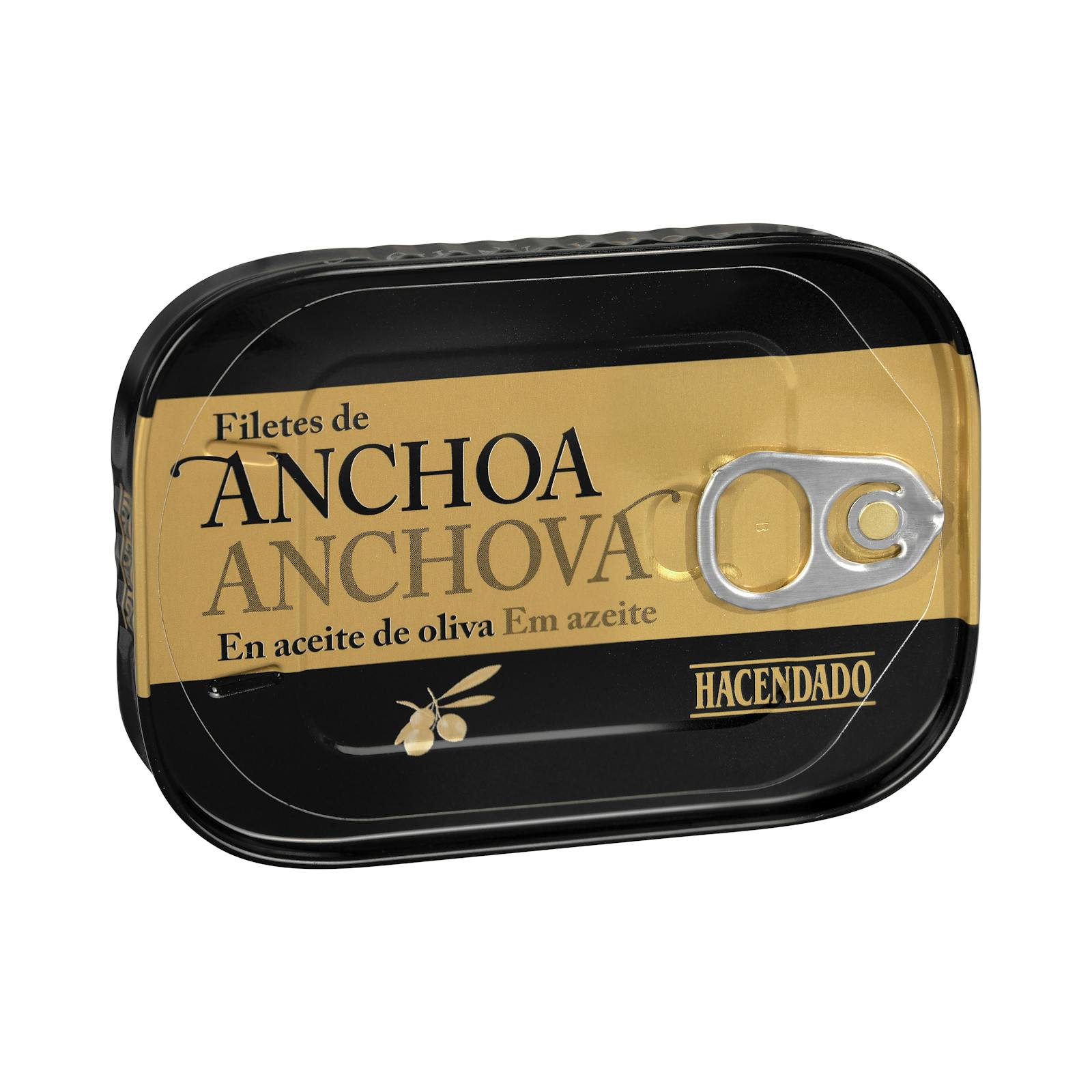 Filets d'anchois à l'huile d'olive Hacendado