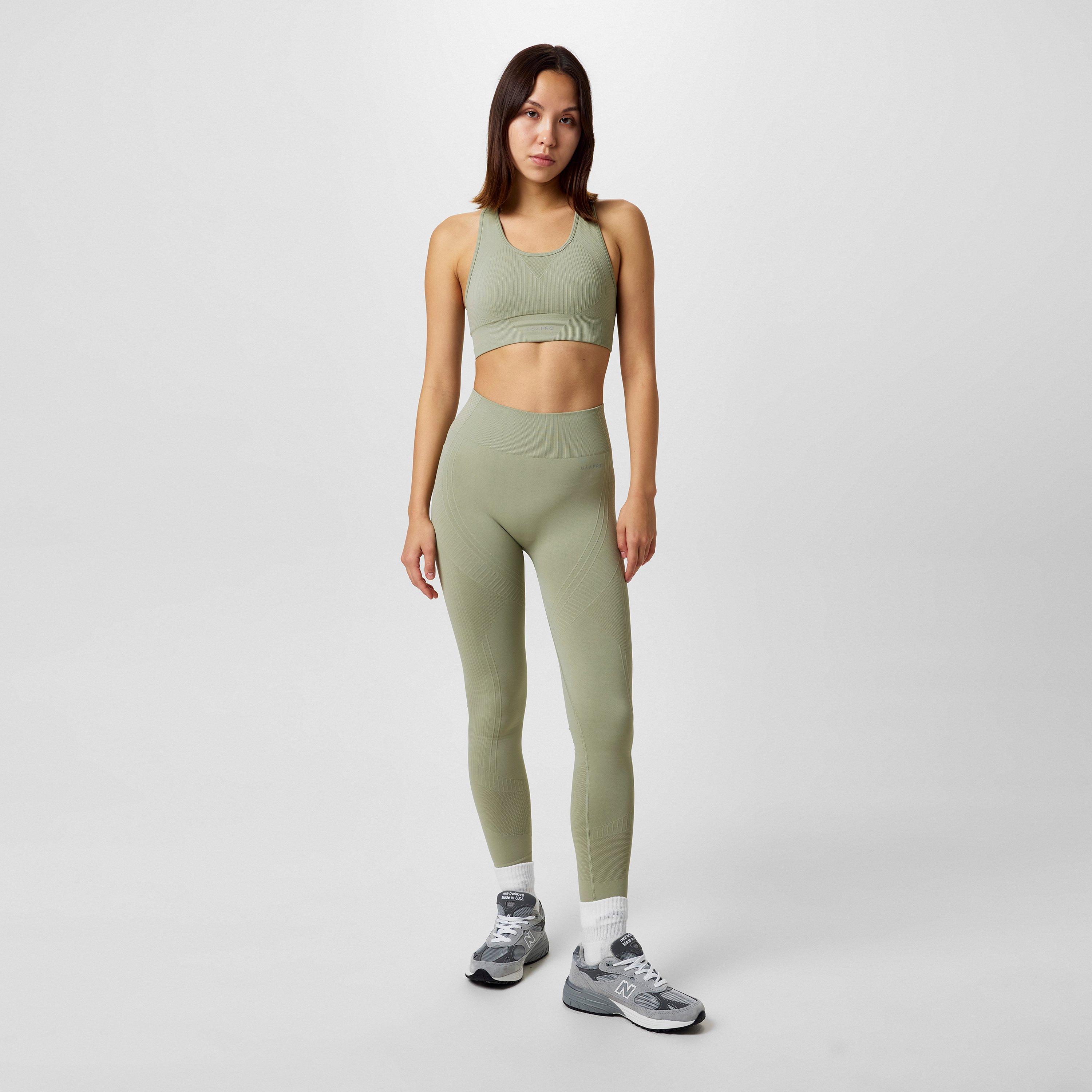 USA Pro UP Seamless Crop Sports Bra