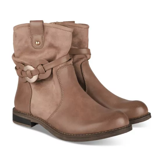 Bottines TAUPE PHILOV