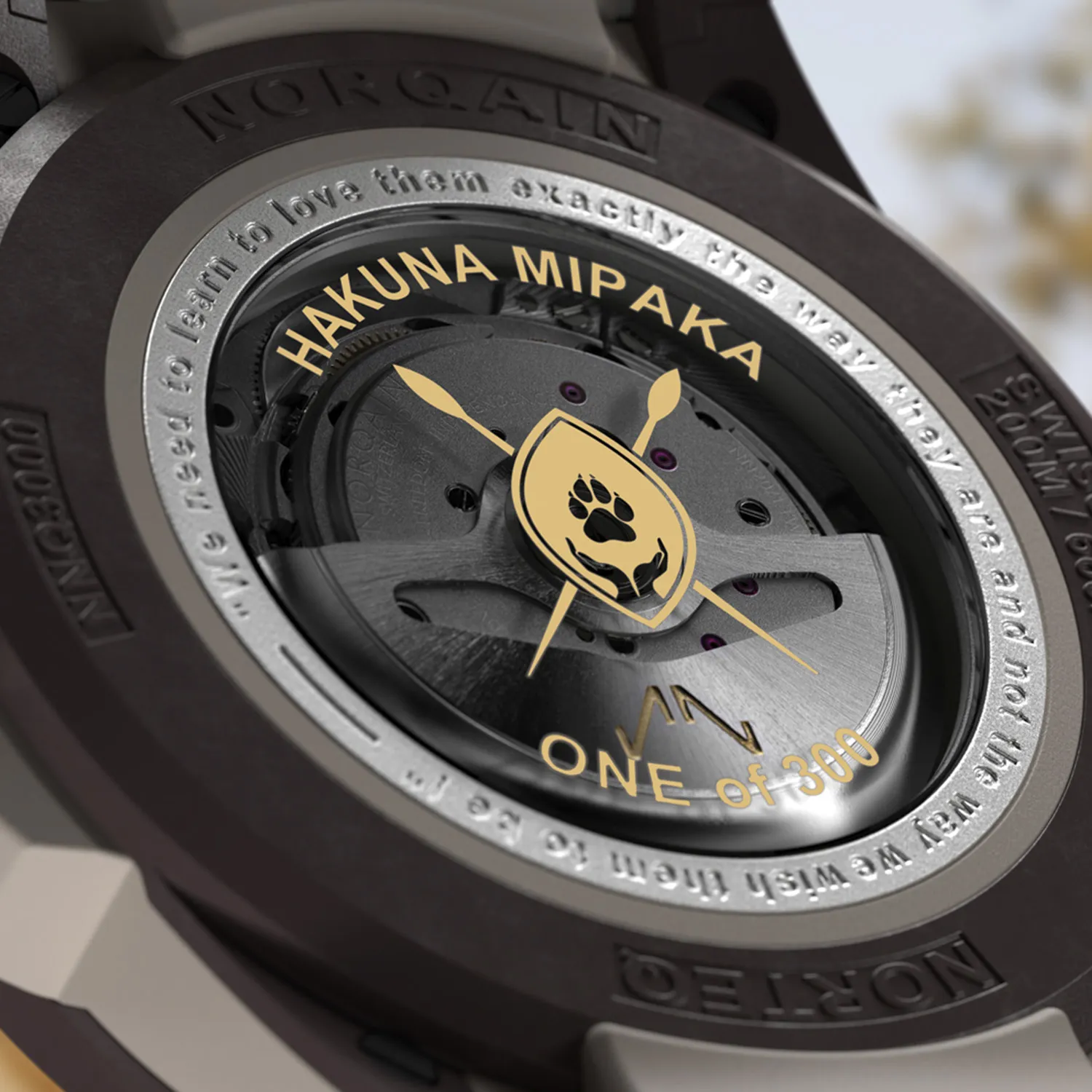 NORQAIN Wild ONE Hakuna Mipaka Limited Edition NNQ3000QNX1LA/X001