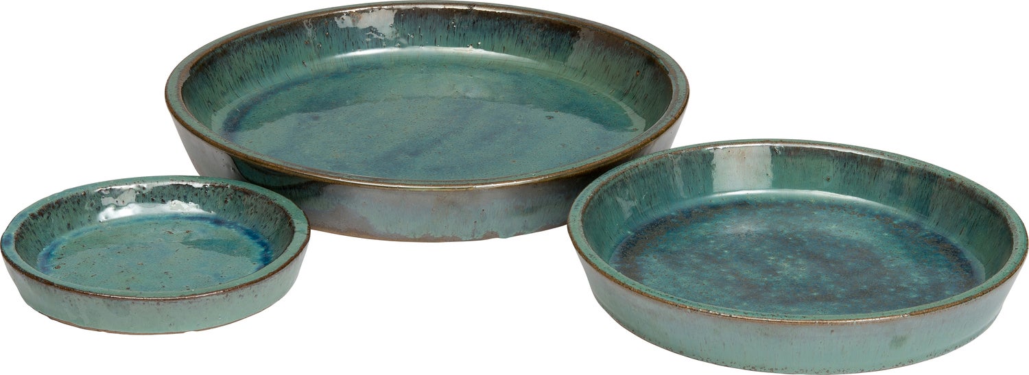 Intratuin plantenschaal Sefa turquoise D 36 H 5 cm