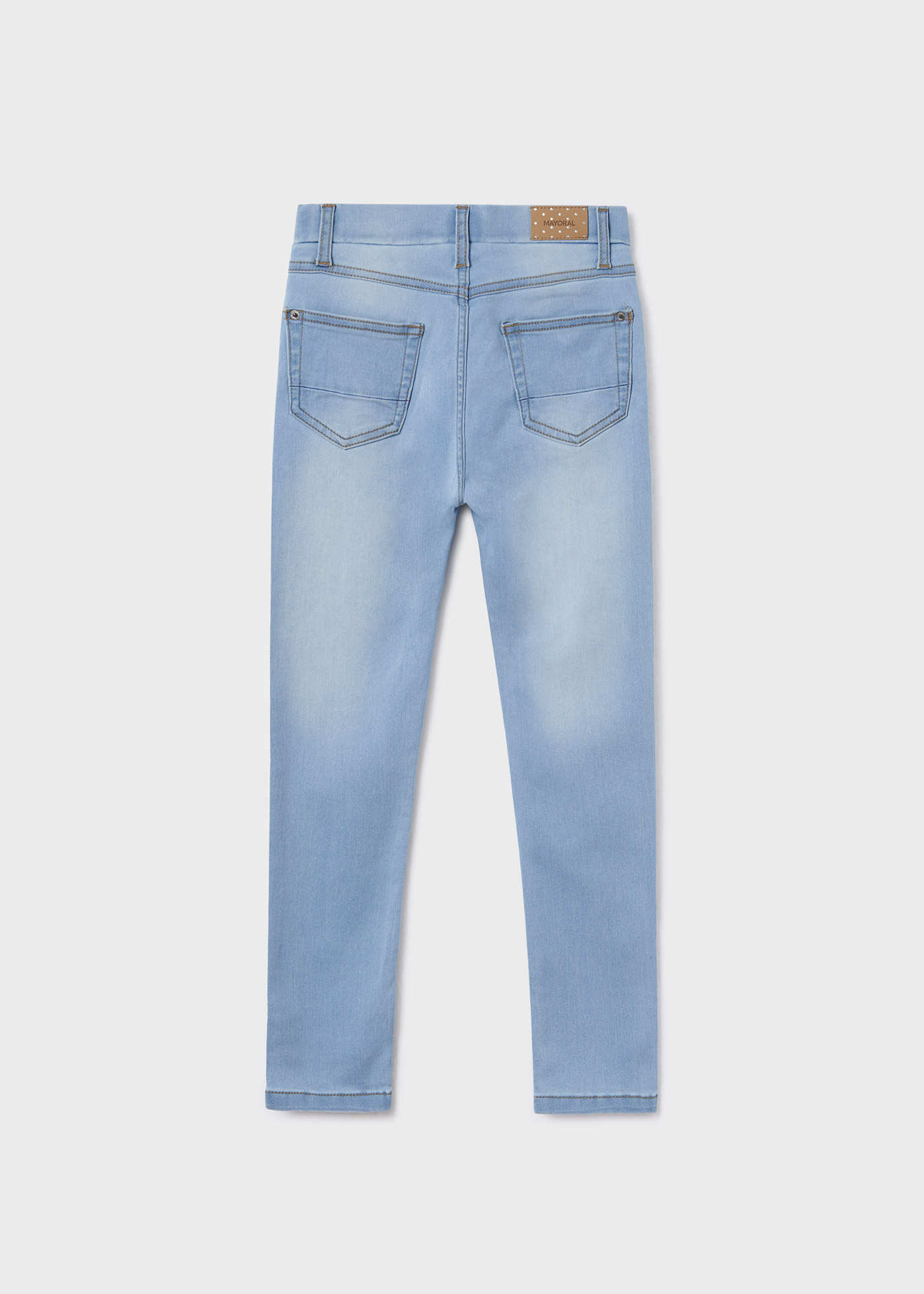 Jeggings jeans super skinny para meninas