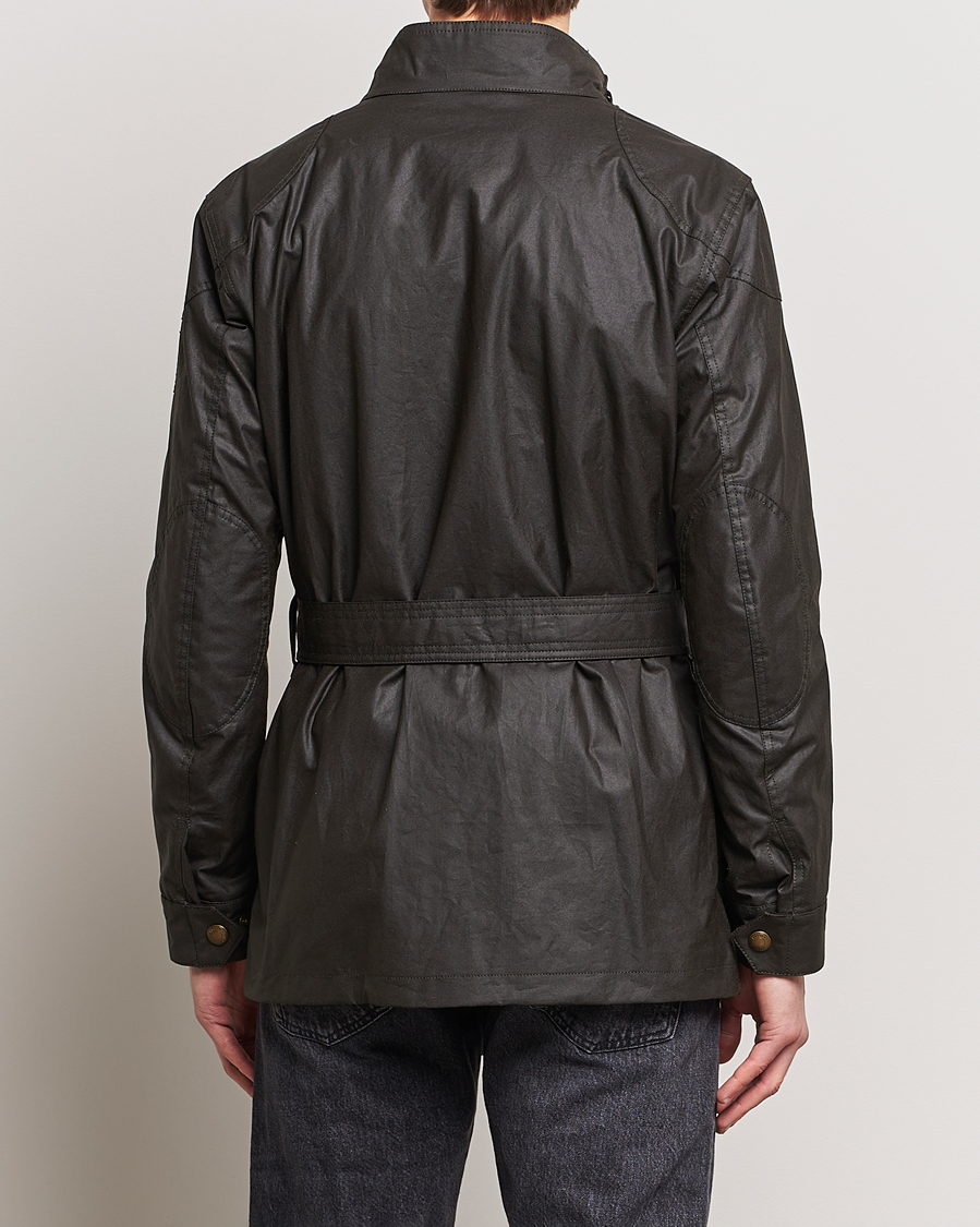 Belstaff Trialmaster Waxed Jacket Faded Olive