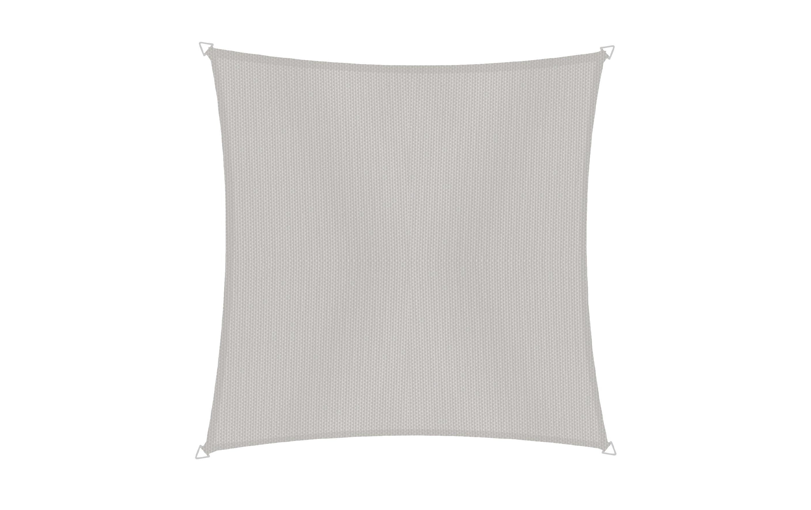 Sonnensegel Cannes, 300 cm, Eckig, GrauSchattentuch für Terrasse oder Balkon