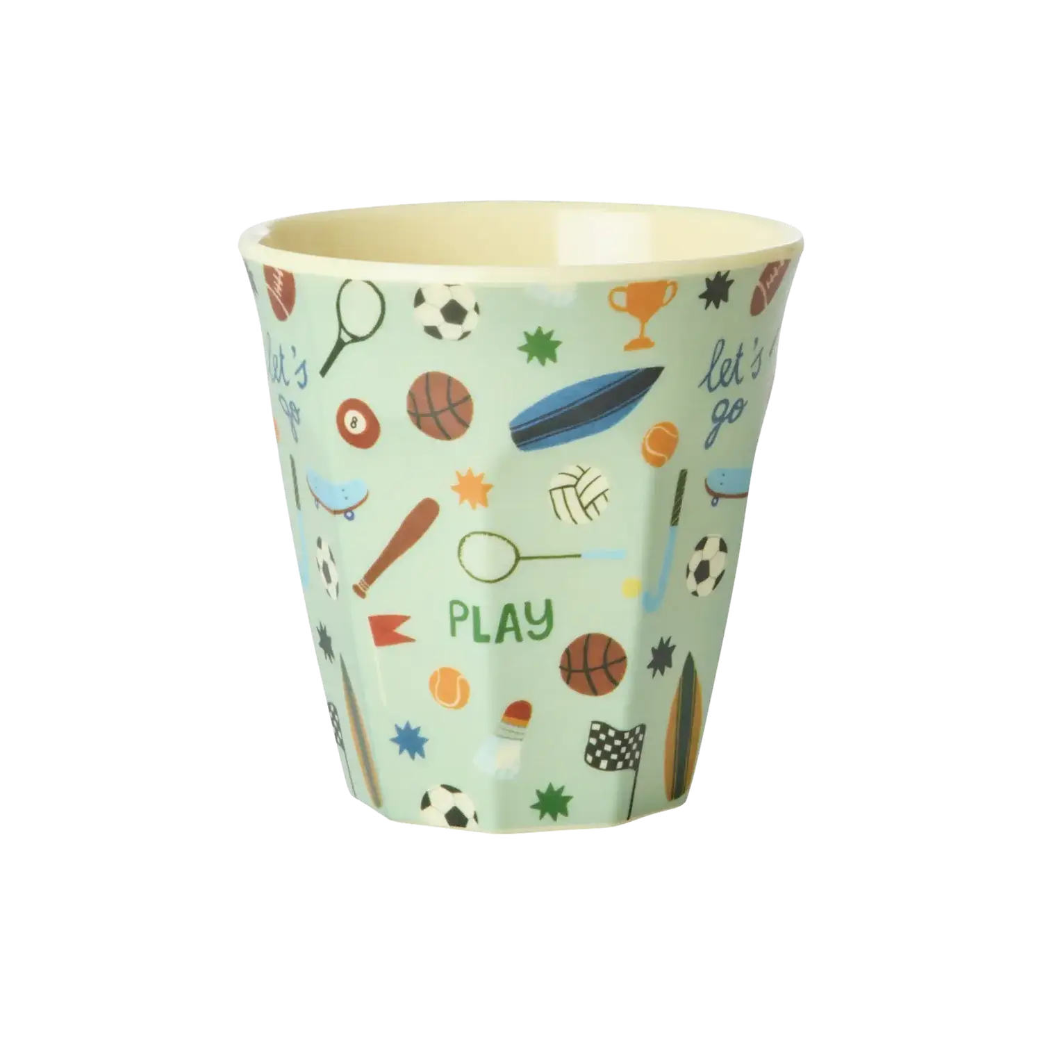 Rice | Melamine cup with Sports print | Medium 250ml