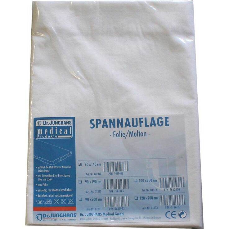 Molton Spannauflage 70x140cm, 1 St