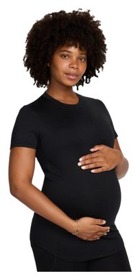 Maillot manches courtes Nike (M) One Maternity Noir Femme
