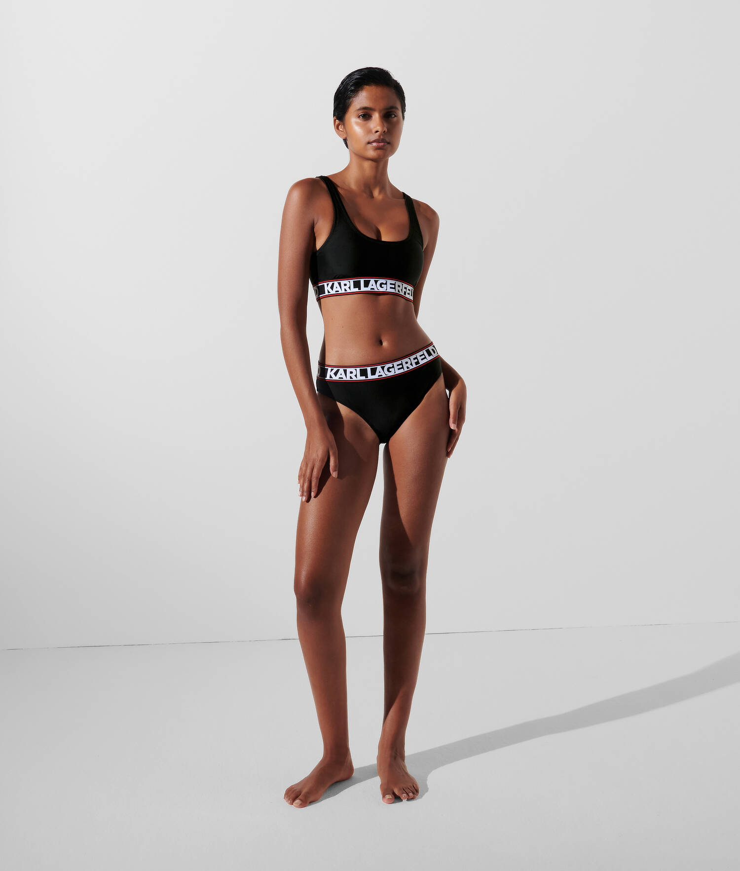 HAUT DE BIKINI AVEC LOGO KARL