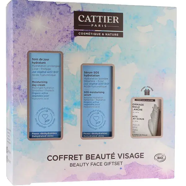 Kit de beleza facial Cattier