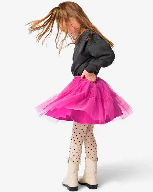 jupe fille rose rose