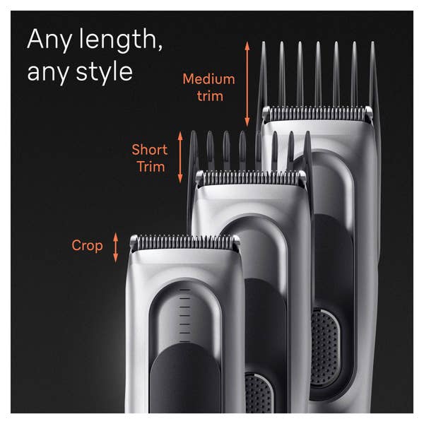 Braun Haarschneider Series 7 HC7390, Haarschneider für Männer mit 17 Längeneinstellungen