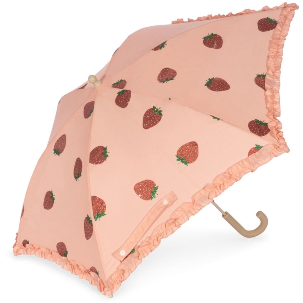 Køb Konges Sløjd Strawberry Glitter Flæse Paraply
