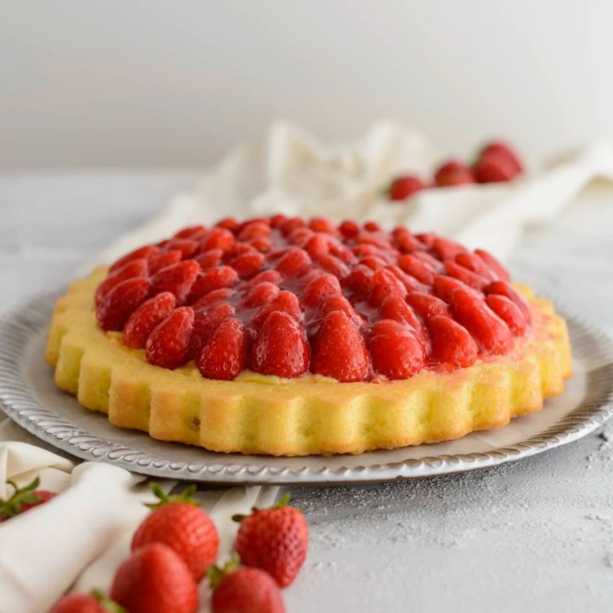 Moule à tarte en silicone rouge de 26 cm Dr. Oetker Flexxibel Love Dr.