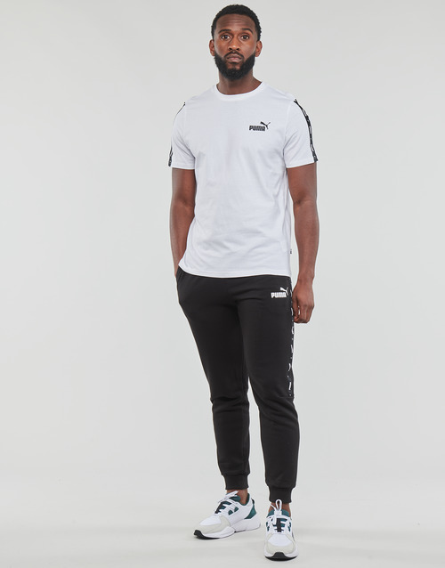 Puma - ESS TAPE  SWEATPANT - Noir