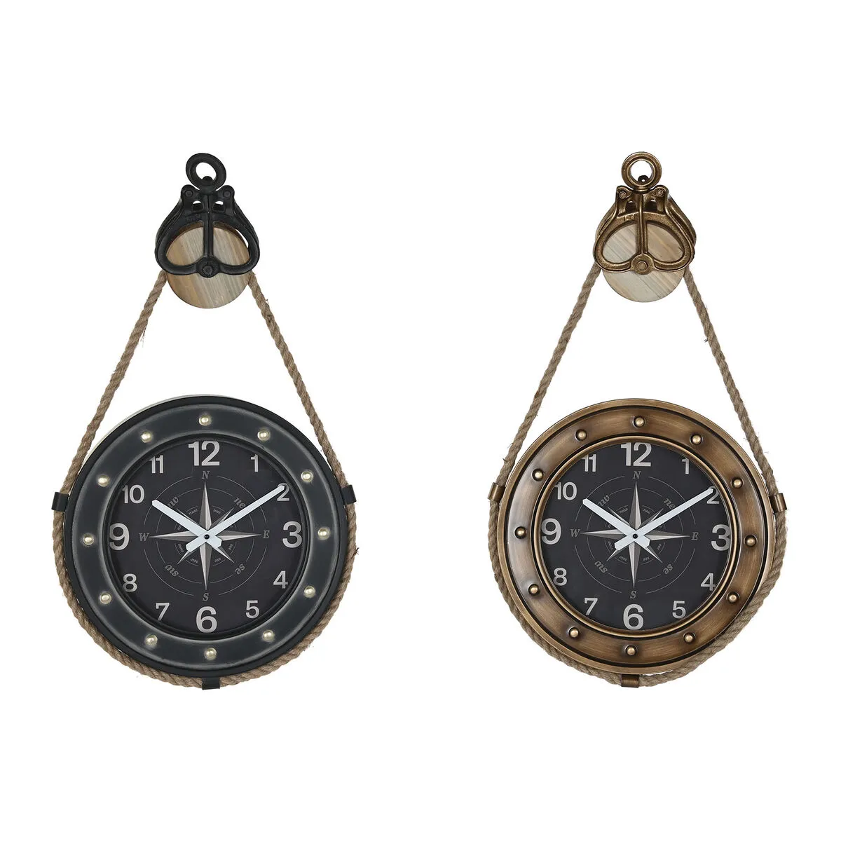 DKD Home Decor Horloge Murale - 71 cm