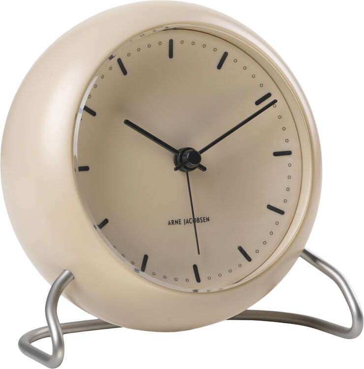 Arne Jacobsen Clocks City Hall Bordur Ø11 cm sandy beige Sand