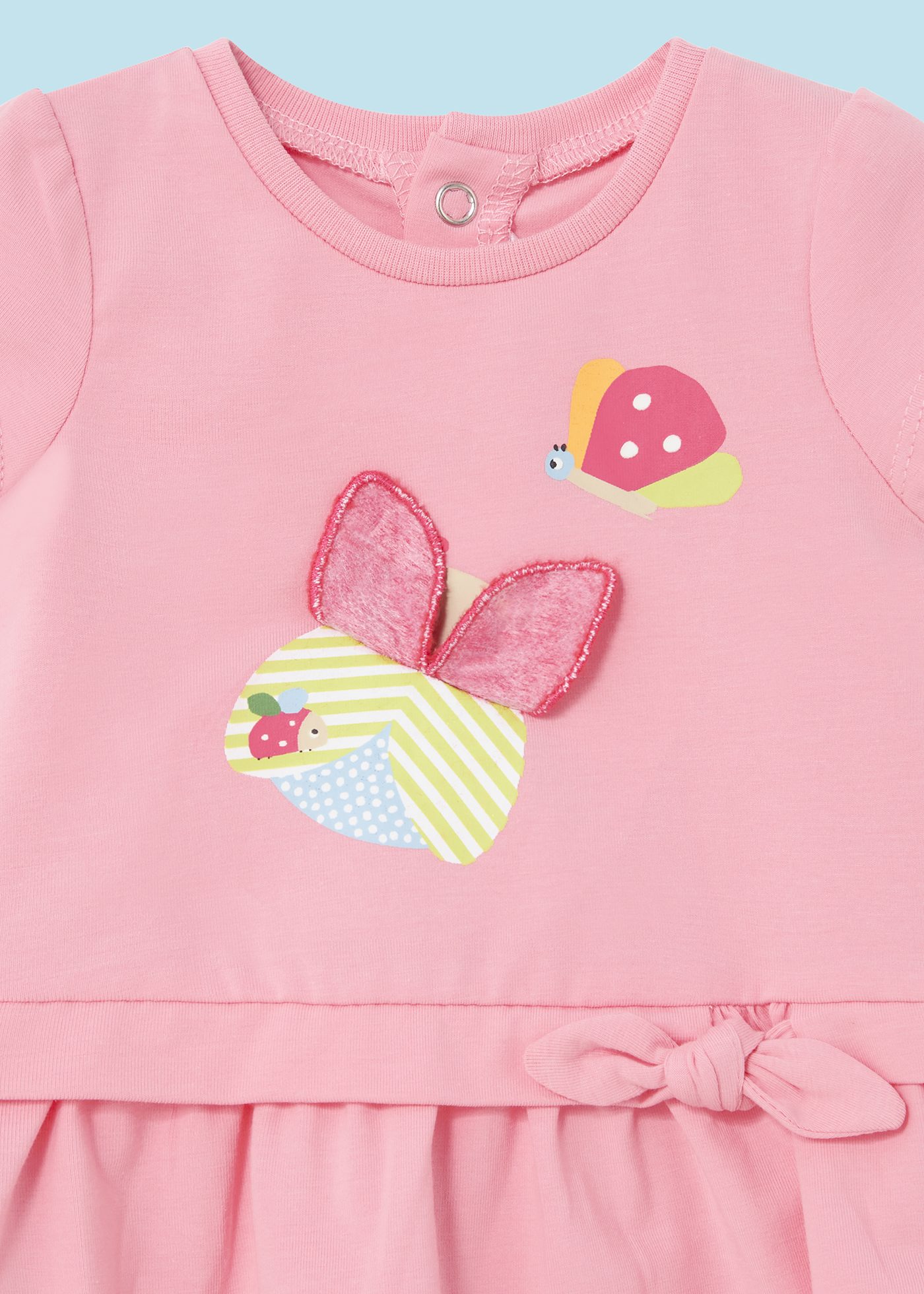 Vestido Better Cotton para Recém-Nascido