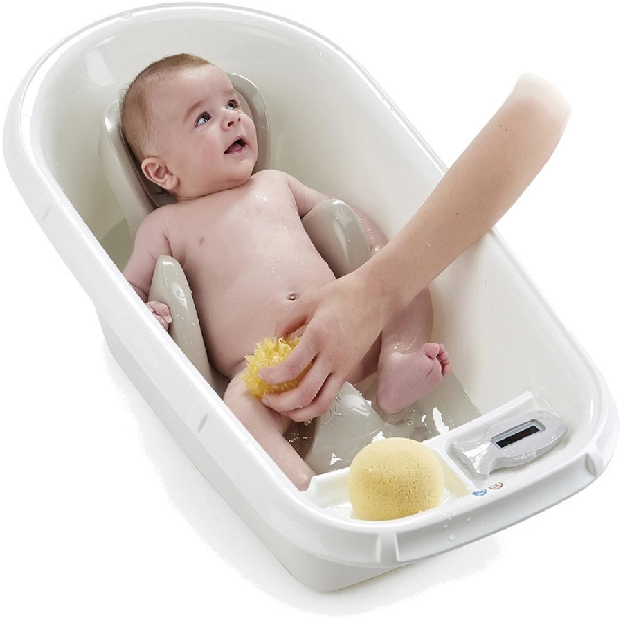 Thermobaby® Badesitz Babycoon, grey charm