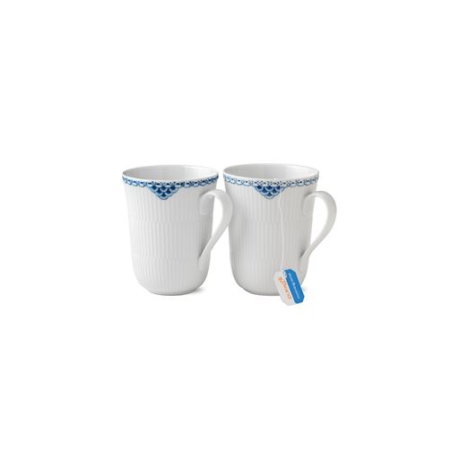Royal Copenhagen Prinsesse 2-pak Krus, 33 cl