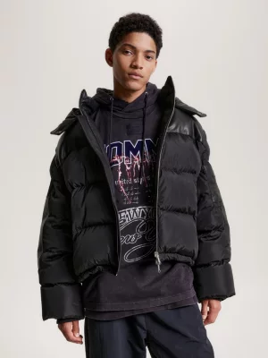 Jaqueta puffer Alaska com capuz