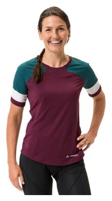 Maillot Manche Courtes Femme Vaude Kuro Shirt Rouge