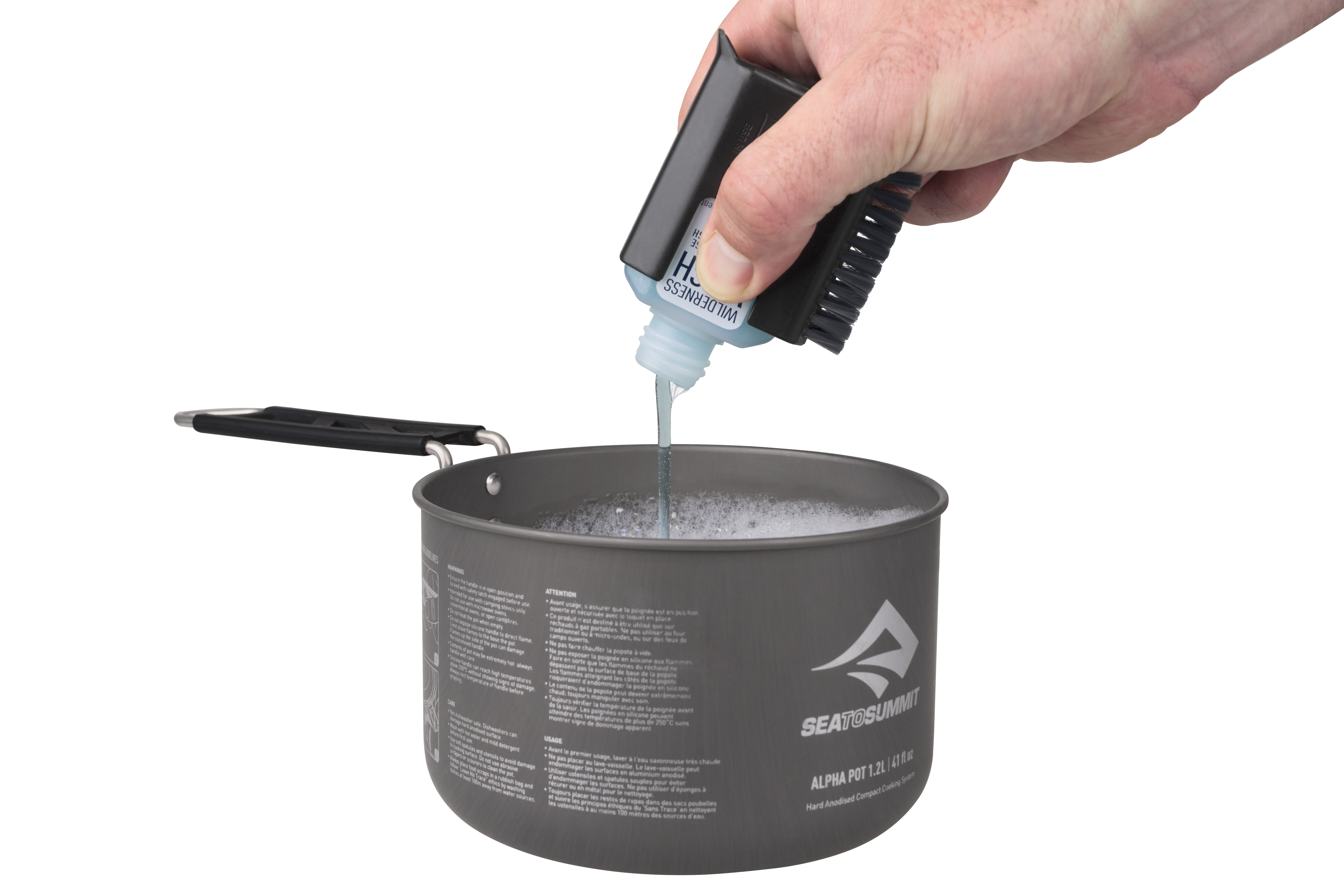 Pot Scrubber & Soap