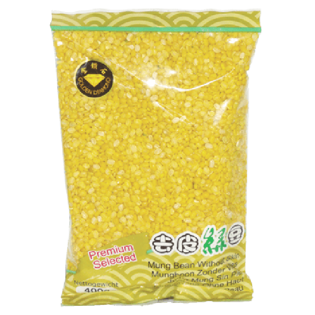 Golden Diamond Mungboon zonder Vlies 400g