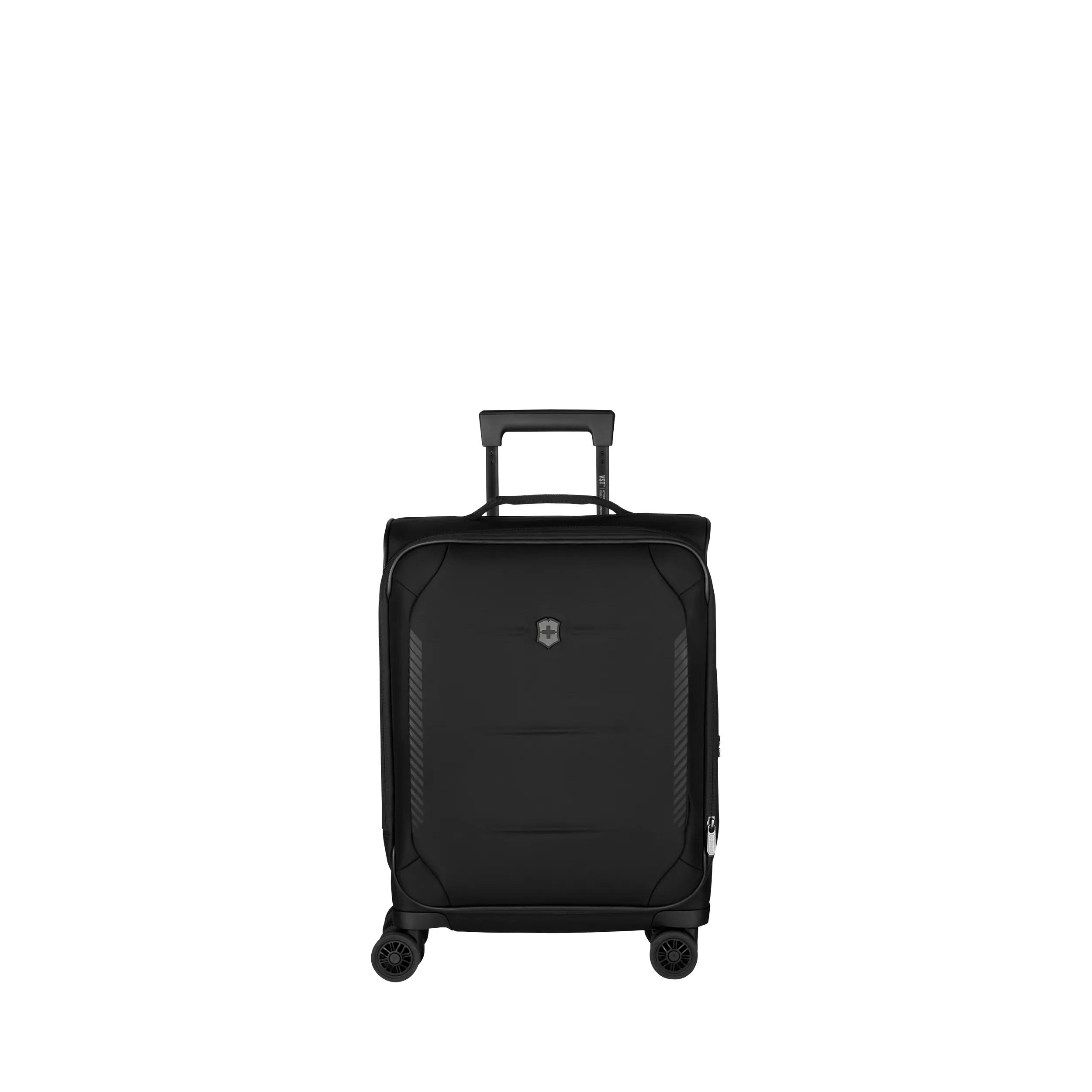 Crosslight Global Softside Carry-On-schwarz