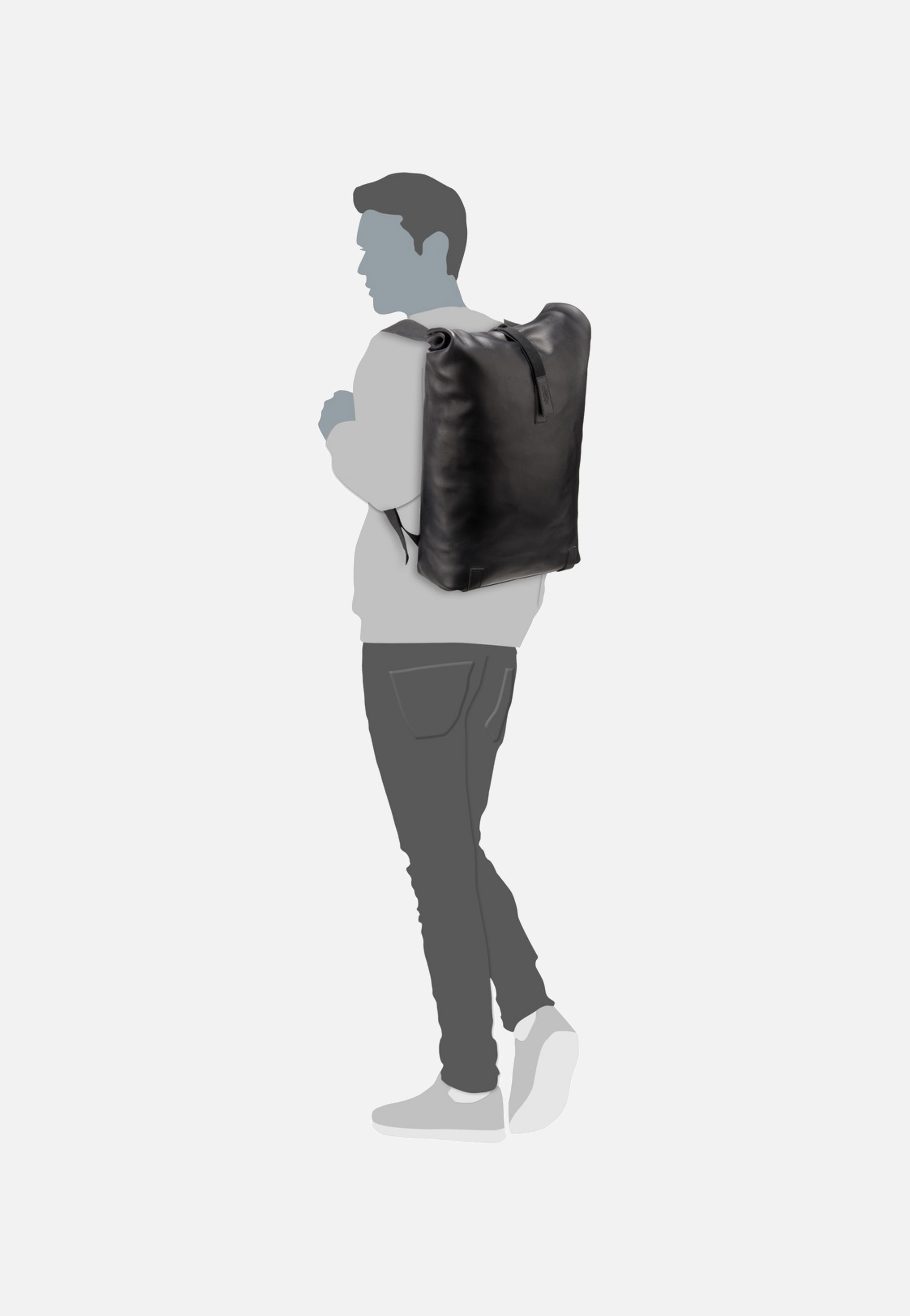Pickwick Leather 26 L Black - Rucksack